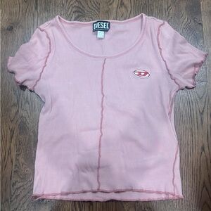 Diesel Cropped Shirt